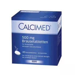 CALCIMED 500 mg šumivé tablety, 40 ks