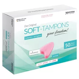 SOFT TAMPONS normální, 50 kusů