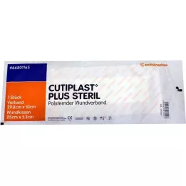 CUTIPLAST Plus sterilní obvaz 10x29,8 cm, 1 ks