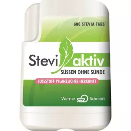 Stevi-Active Stevia Tabs, 600 ks