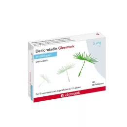 DESLORATADIN Glenmark 5 mg tablety, 20 ks