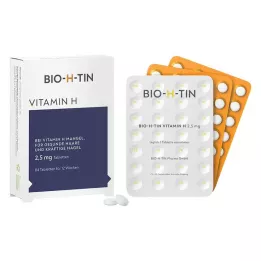 BIO-H-TIN Vitamin H 2,5 mg na 12 týdnů tablety, 84 ks