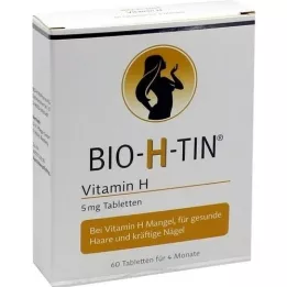 BIO-h-TIN vitamin H 5 mg pro 4 měsíce tablety, 60 ks