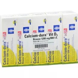 CALCIUM DURA Vit D3 Brause 1200 mg/800, tj. 50 ks