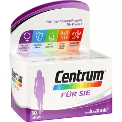 CENTRUM pro vás Caplets, 30 ks CENTRUM pro vás Caplets, 30 ks