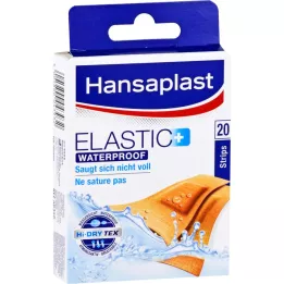 Hansaplast Elastic + omítka vodotěsná, 20 ks