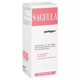SAGELLA poligyn intimní mycí mléko pro ženy 50+, 500 ml