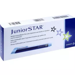 JUNIORSTAR Vstřikovací zařízení modré, 1 ks