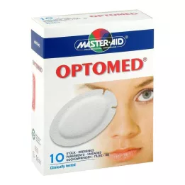 OPTOMED Obklady na oči sterilní samolepicí, 10 ks