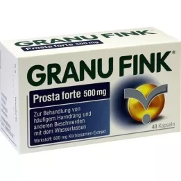 GRANU FINK Prosta Forte 500 mg tvrdých tobolek, 40 ks