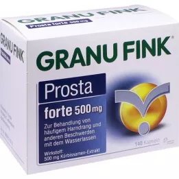 GRANU FINK Prosta Forte 500 mg tvrdých tobolek, 140 ks