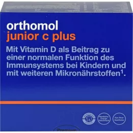 Orthomol Junior C plus žvýkací tote mandarinky / oranžová, 30 ks