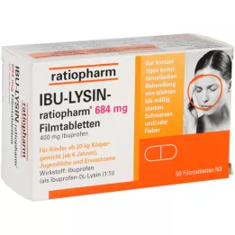 IBU-LYSINEratiopharm 684 mg potahované tablety, 50 ks