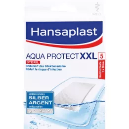 Hansaplast Med Aqua Ochrana omítka XXL 8x10 cm, 5 ks