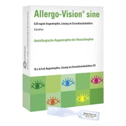 ALLERGO-VISION sinus 0,25 mg/ml AT v jednodávkové nádobě, 10X0,4 ml