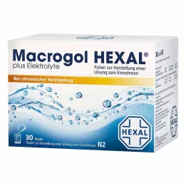 MACROGOL HEXAL plus elektrolyty Plv.z.H.e.L.z.E., 30 ks