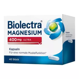 BIOLECTRA Magnesium 400 mg ultra kapsle, 40 ks