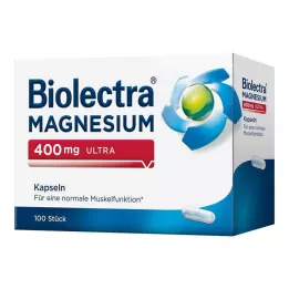 BIOLECTRA Magnesium 400 mg ultra kapsle, 100 ks