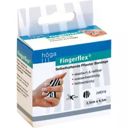 Fingerflex vázat 2,5 cm x 4,5 m Zebra, 1 ks