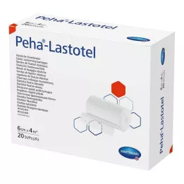 PEHA-LASTOTEL Fixační obvaz 6 cmx4 m, 20 ks