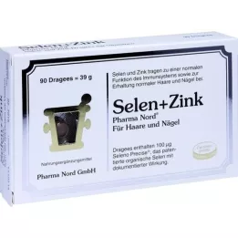 SELEN+ZINK Pharma Nord Dragees, 90 ks