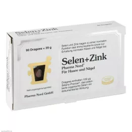 SELEN+ZINK Pharma Nord Dražé, 90 ks