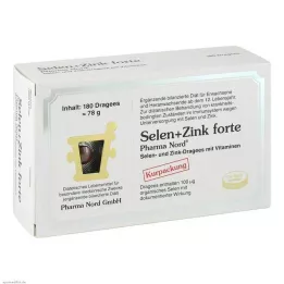 SELEN+ZINK Pharma Nord Dražé, 180 ks