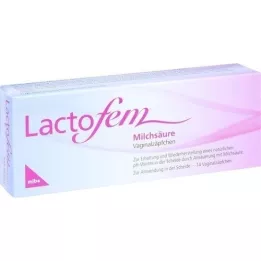 LACTOFEM vaginální doplňky kyseliny mléčné, 14 ks
