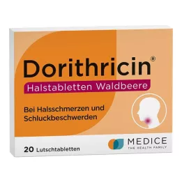 DORITHRICIN Krční pastilky lesní, 20 ks