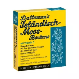 DALLMANNS Islandské bonbony z mechu, 20 ks
