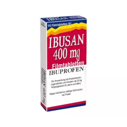 IBUSAN 400 mg filmových tablet, 10 ks