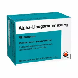 ALPHA-LIPOGAMMA 600 mg potahované tablety, 60 ks
