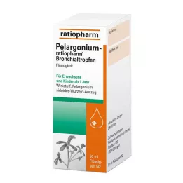 PELARGONIUM-RATIOPHARM Bronchiální kapky, 50 ml
