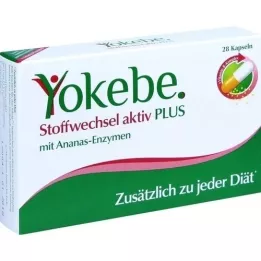 YOKEBE plus metabolismus aktivně tobolky, 28 ks