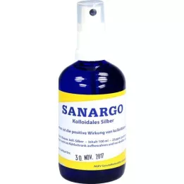 SANARGO Koloidní stříbrná sprejová láhev, 100 ml