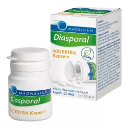 MAGNESIUM DIASPORAL 400 extra kapslí, 20 ks
