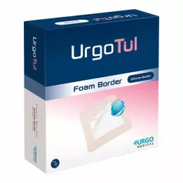 URGOTÜL Foam Border 8x8 cm obvaz, 10 ks