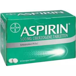 ASPIRIN 500 mg kryté tablety, 80 ks