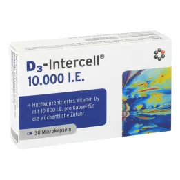 D3-INTERCELL 10 000 IU kapsle, 30 ks