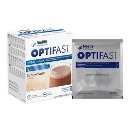 OPTIFAST domácí čokoládový prášek, 8X55 g
