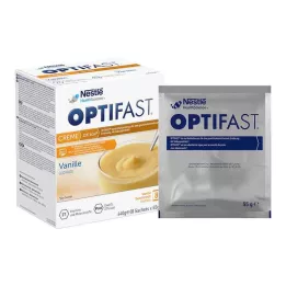 OPTIFAST domácí krémový vanilkový prášek, 8x55 g