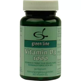 VITAMIN D3 1000 kapslí, 90 ks