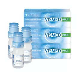 VISMED MULTI Oční kapky, 3X10 ml