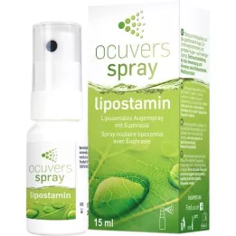 OCUVERS Spray lipostaminové oční sprej s eufrasií, 15 ml