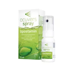 OCUVERS sprej lipostaminový oční sprej s Euphrasií, 15 ml