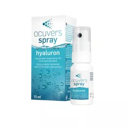 OCUVERS sprej hyaluronový oční sprej s kyselinou hyaluronovou, 15 ml