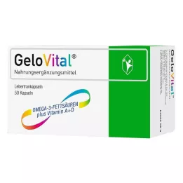 Gelovitální játra TRAN kapsle, 50 ks