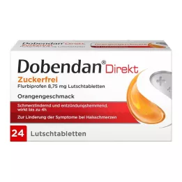 DOBENDAN Přímý flurbiprofen bez cukru 8,75 mg Lut, 24 ks