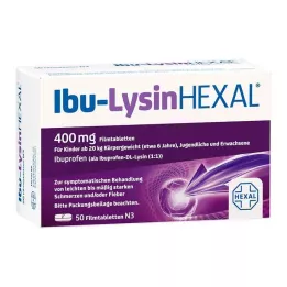 IBU-LYSINHEXAL Potahované tablety, 50 ks