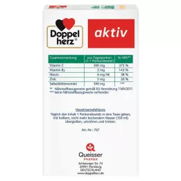DOPPELHERZ šalvěj horká+med+mentol granule, 10 ks